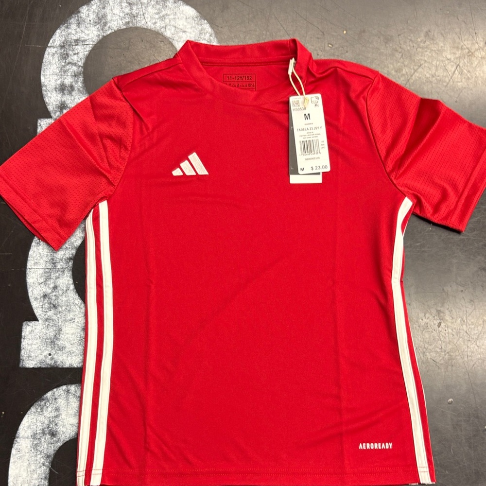 Adidas Red Aeroready Sports Tee